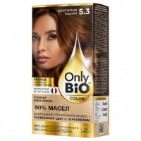 Only Bio Color Стойкая крем-краска, тон 5.3 Золотистый каштан