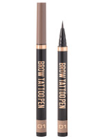 Стойкий Лайнер для бровей Brow Tattoo Pen, тон 01 blond