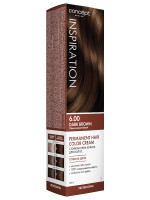 Inspiration Стойкая крем-краска для волос, тон 6.00 Темно-коричневый / Dark Brown